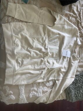 Miss to Mrs NWT Wifey Cream sweatshirt